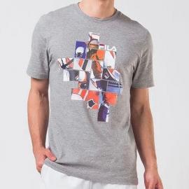 CAMISETA MASC FILA COLLAGE. MESCLA M