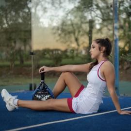 VESTIDO U SPORT TULLE MAGENTA