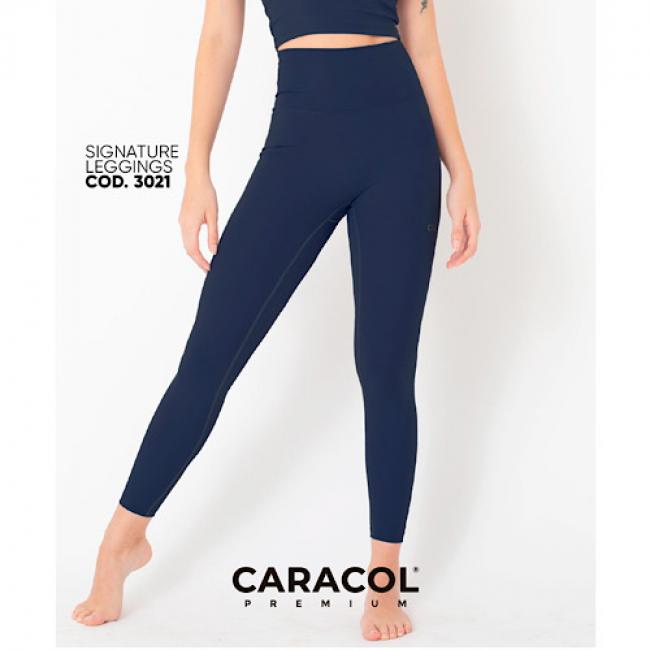 CARACOL SIGNATURE LEGGINGS ( 3021 ) AZUL MARINO