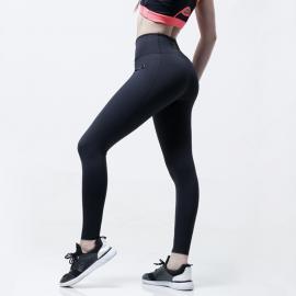 LEGGINGS CARACOL POCKET SUPER COMFORT NEGRO