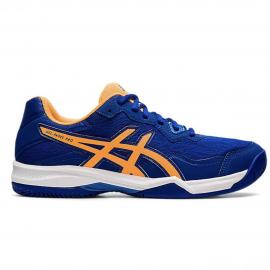 CALZADO ASICS GEL PADEL PRO 4 MONAKO BLUE/ ORANGE POP 12