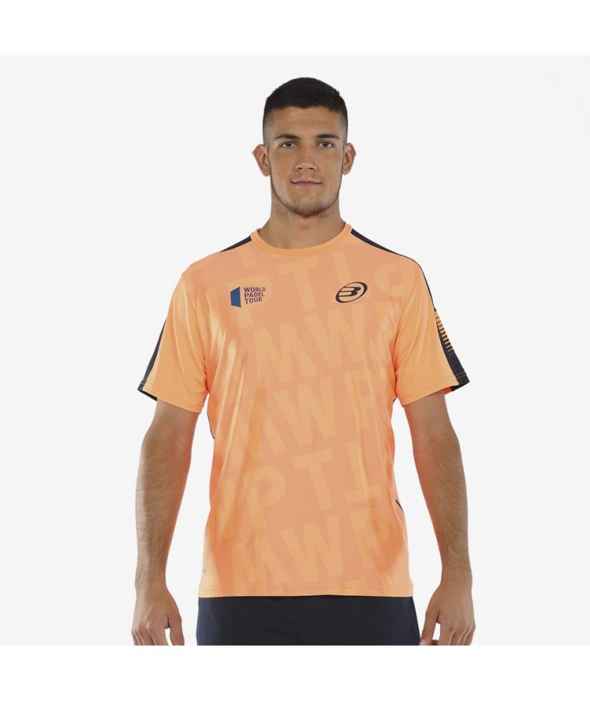 Bullpadel Nuco Camiseta de Padel Hombre - Cereza