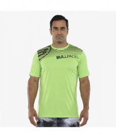 CAMISETA BULLPADEL CHOCO VERDE ACIDO XL
