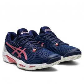 CALZADO ASICS WOMEN SOLUTION SPEED FF 2 CLAY PEACOAT/ SMOKEY ROSE 10