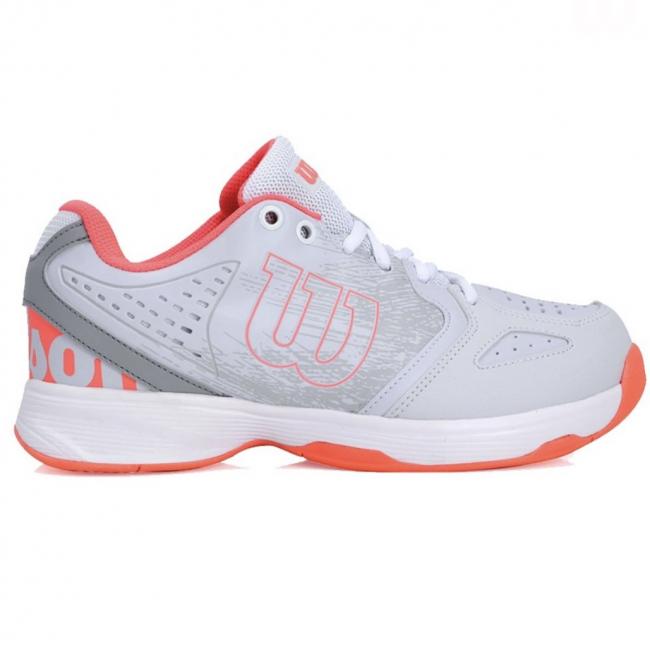 CALZADO WILSON K ENERGY WOMEN BLANCO/ GRIS/ CORAL 8.5