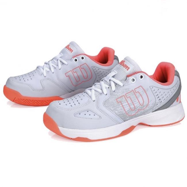 CALZADO WILSON K ENERGY WOMEN BLANCO/ GRIS/ CORAL 8.5