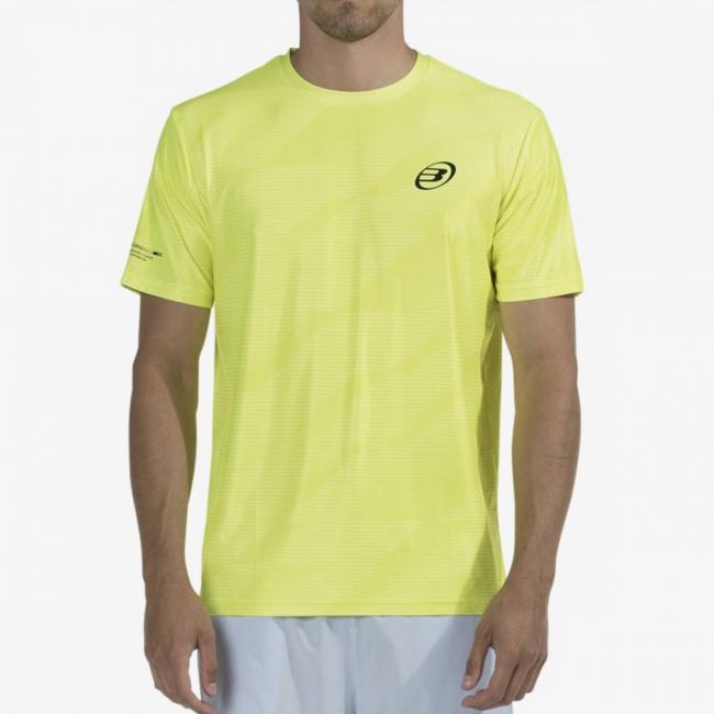 CAMISETA BULLPADEL MEDER AMARILLO LIMON FLUOR