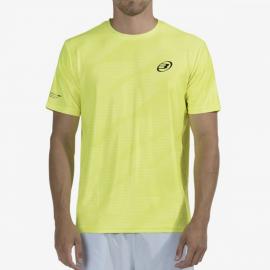 CAMISETA BULLPADEL MEDER AMARILLO LIMON FLUOR