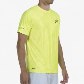 CAMISETA BULLPADEL MEDER AMARILLO LIMON FLUOR