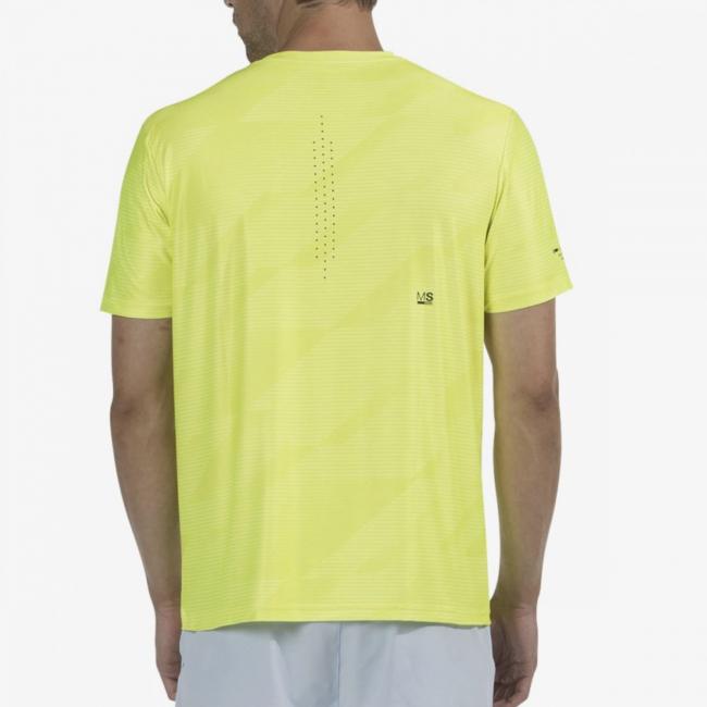 CAMISETA BULLPADEL MEDER AMARILLO LIMON FLUOR