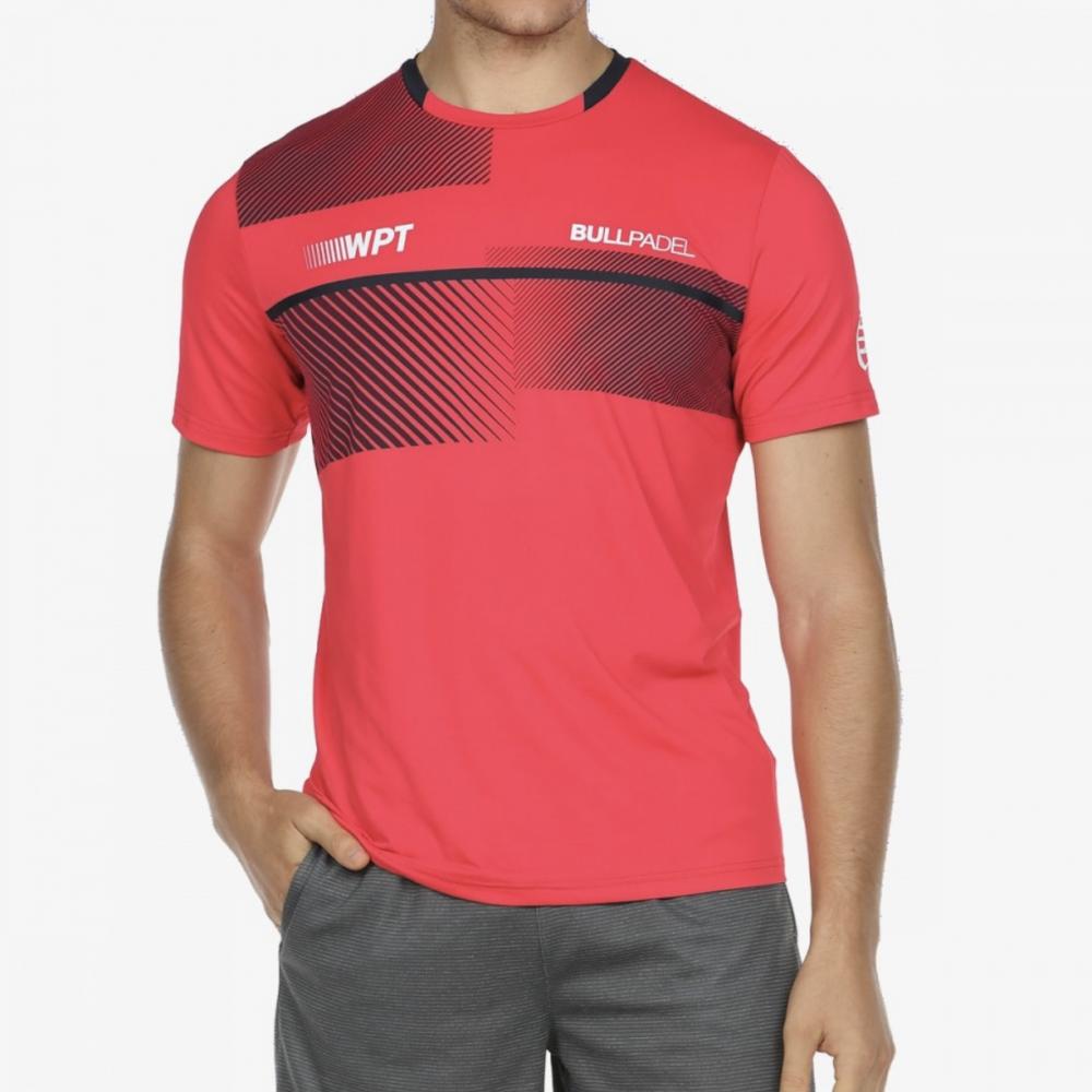 CAMISETA BULLPADEL TEPOMPO ROJO L