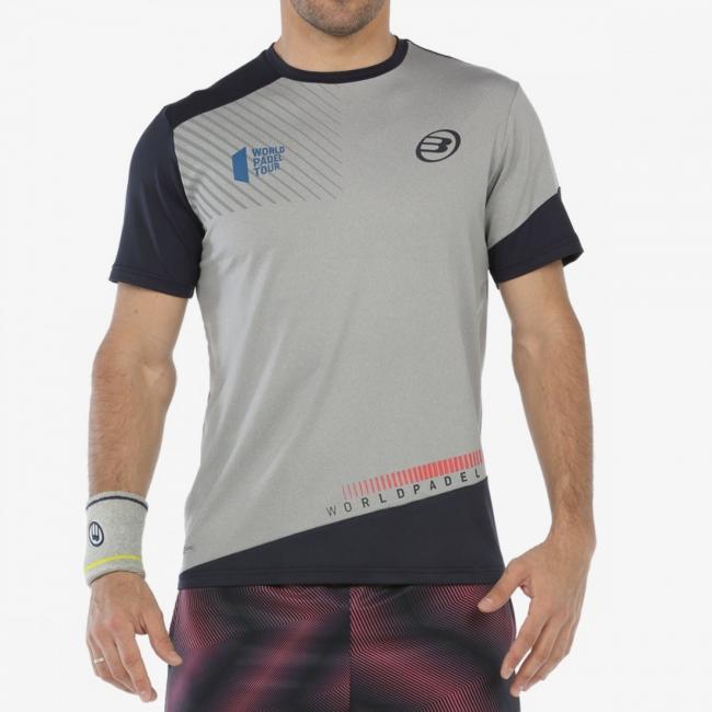 CAMISETA BULLPADEL RICIONE GRIS MEDIO VIGORE