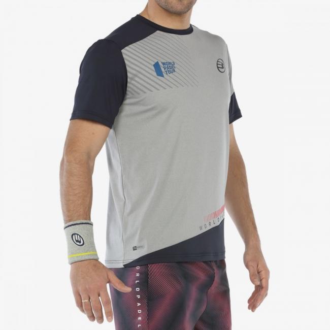 CAMISETA BULLPADEL RICIONE GRIS MEDIO VIGORE