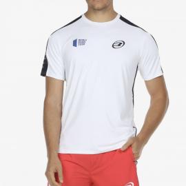 CAMISETA BULLPADEL ROBINE BLANCO
