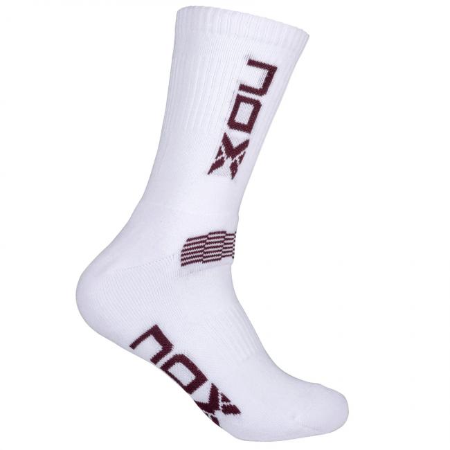 MEDIA NOX BLANCO/ GRANATE