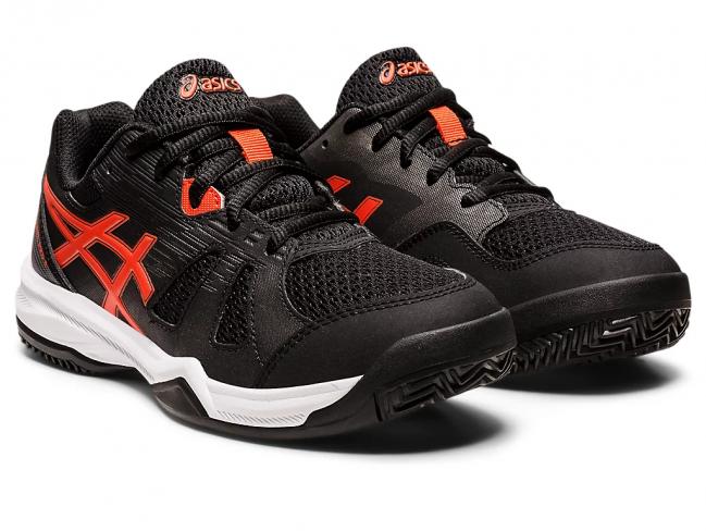 CALZADO ASICS GEL PADEL PRO 5 BLACK/CHERRY TOMATO