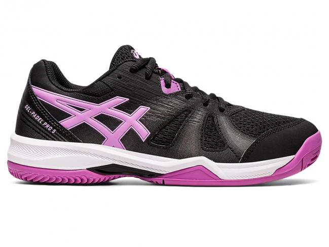 CALZADO ASICS GEL PADEL PRO 5 BLACK/LAVENDER GLOW