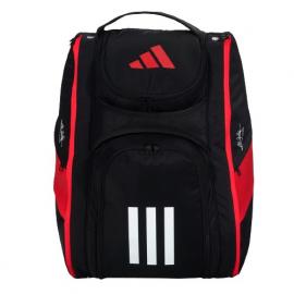 PALETERO ADIDAS MULTIGAME NEGRO/ROJO 3.2