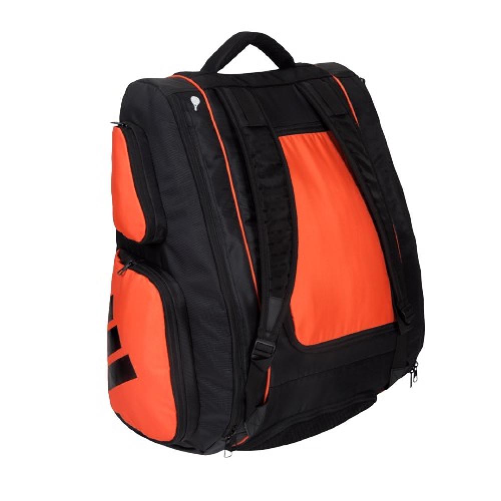 Paletero Bullpadel Tour negro naranja