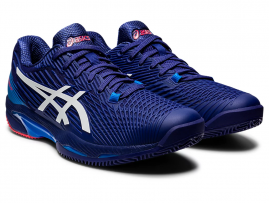 CALZADO ASICS SOLUTION SPEED 2 FF CLAY DIVE BLUE/WHITE 8.5