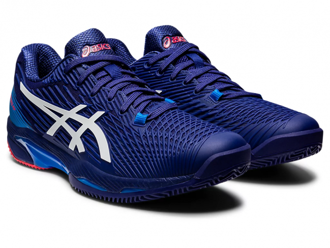 CALZADO ASICS SOLUTION SPEED 2 FF CLAY DIVE BLUE/WHITE 9