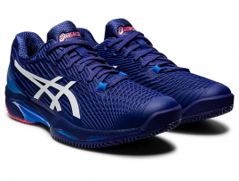 CALZADO ASICS SOLUTION SPEED 2 FF CLAY DIVE BLUE/WHITE 9.5