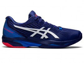 CALZADO ASICS SOLUTION SPEED 2 FF CLAY DIVE BLUE/WHITE 10.5