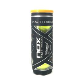 TUBO DE PELOTAS NOX PRO TITANIUM