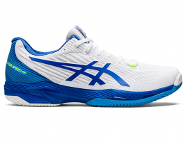 CALZADO ASICS SOLUTION SPEED 2 FF CLAY WHITE/TUNA BLUE