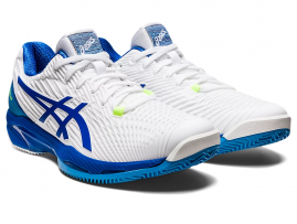 CALZADO ASICS SOLUTION SPEED 2 FF CLAY WHITE/TUNA BLUE