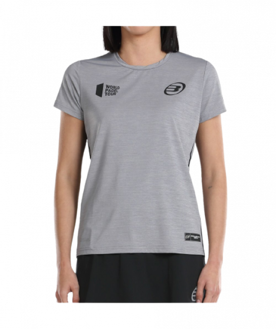 CAMISETA BULLPADEL LLAMA GRIS