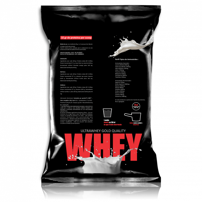 WHEY PROTEIN HARDCORE 1KG VAINILLA