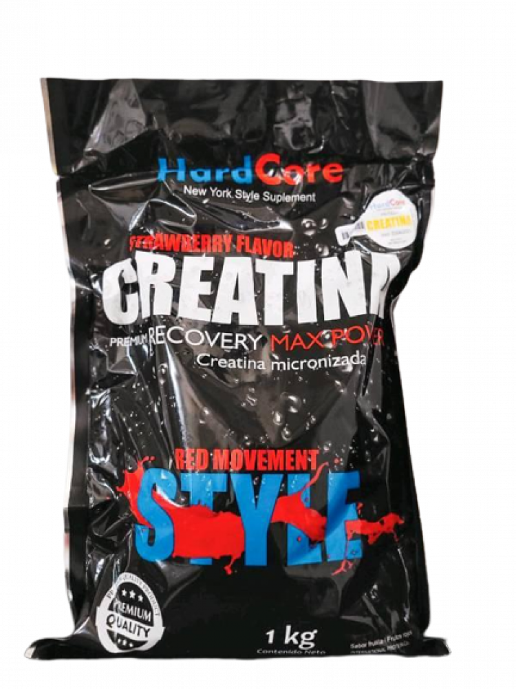 CREATINA HARD CORE RED MOVEMENT FRUTILLA