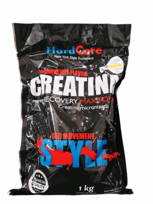 CREATINA HARD CORE RED MOVEMENT FRUTILLA