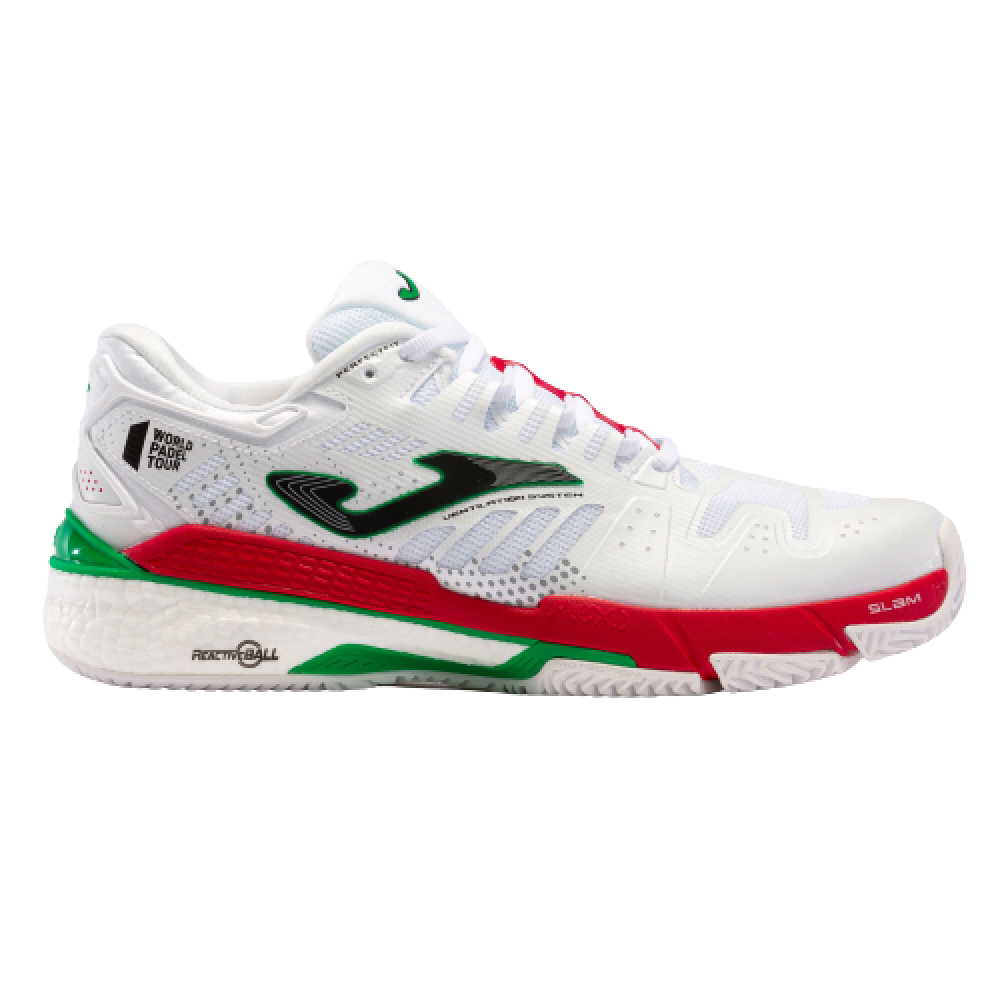 CALZADO JOMA SLAM 2202 BLANCO/ROJO