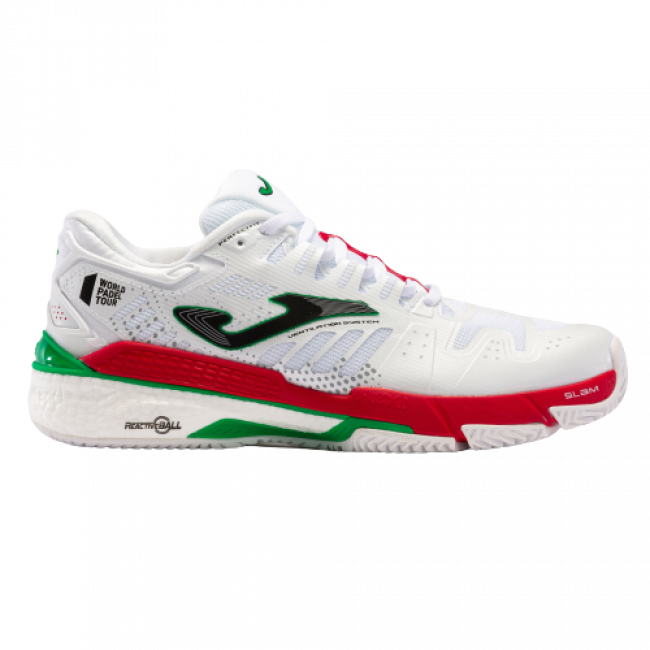 CALZADO JOMA SLAM 2202 BLANCO/ROJO