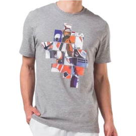 CAMISETA FILA COLLAGE GRIS