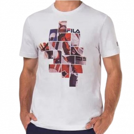 CAMISETA FILA COLLAGE BLANCO