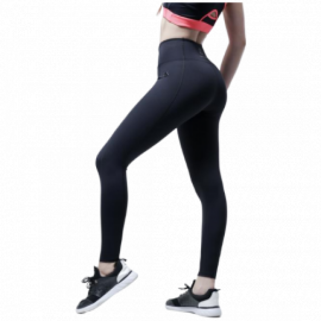 LEGGINGS CARACOL POCKET SUPER COMFORT NEGRO