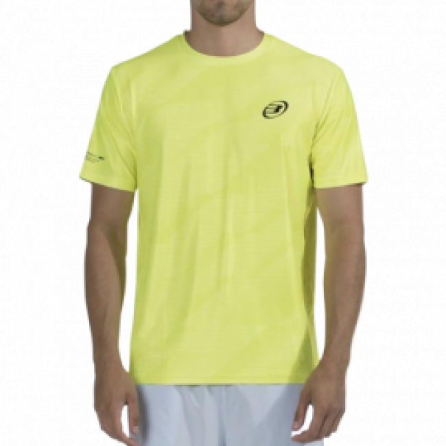 CAMISETA BULLPADEL MEDER AMARILLO LIMON FLUOR