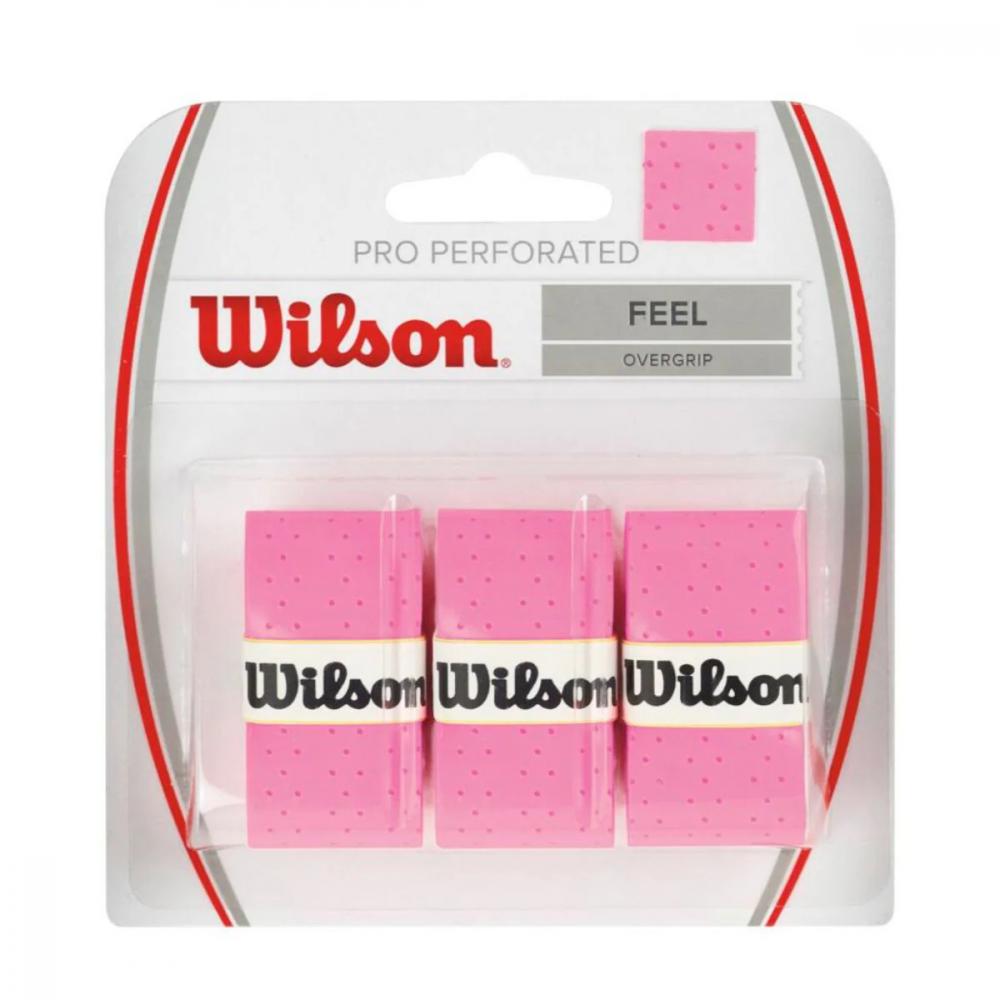 GRIP WILSON PRO PERFORADO x3 (PINK)