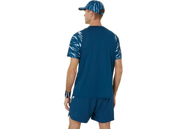 CAMISETA ASICS GAME MAKO BLUE