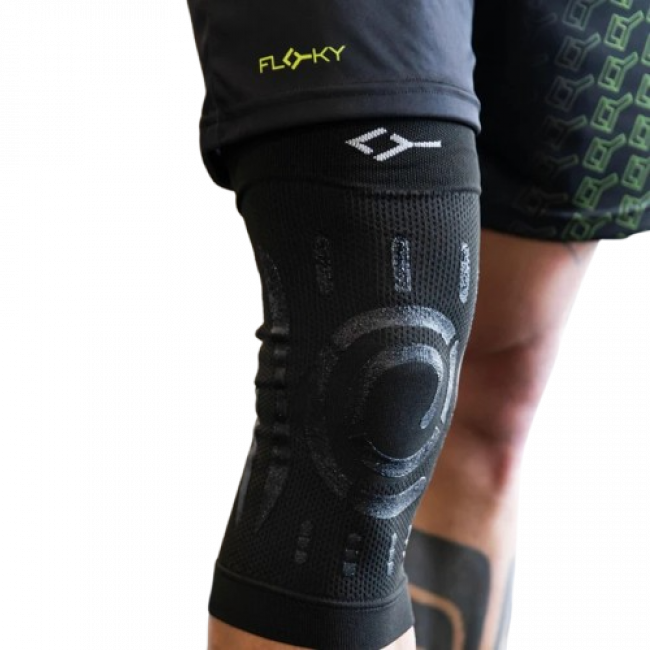 RODILLERA FLOKY SUPPORT NEGRO DERECHA