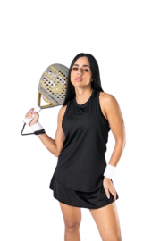 CAMISILLA PRANA LARGA NEGRO