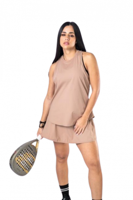 SHORT POLLERA PRANA NUDE