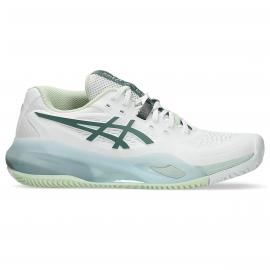 CALZADO ASICS GEL RESOLUTION X WHITE/MONUMENT BLUE