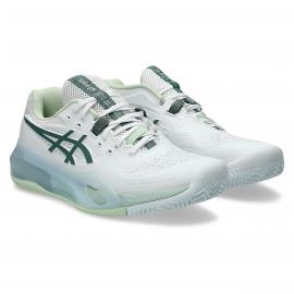 CALZADO ASICS GEL RESOLUTION X WHITE/MONUMENT BLUE 7