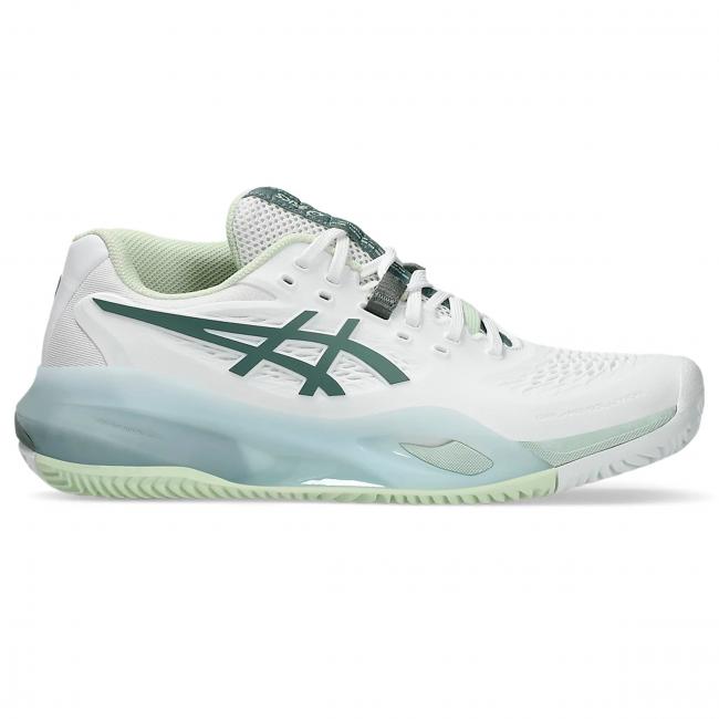 CALZADO ASICS GEL RESOLUTION X WHITE/MONUMENT BLUE 8