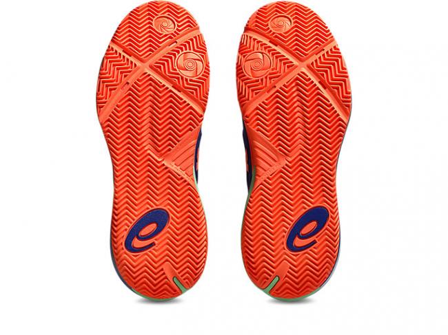 CALZADO ASICS GEL RESOLUTION X PADEL DARK COBALT/VIVID CORAL