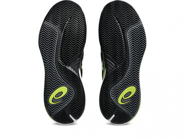 CALZADO ASICS GEL RESOLUTION X CLAY BLACK/WHITE 10